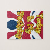 Britse verjaardagscadeaus Art Print Legpuzzel (Horizontaal)