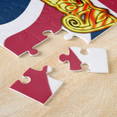 Britse verjaardagscadeaus Art Print Legpuzzel (Zijkant)