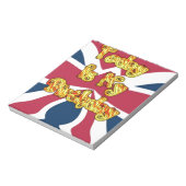 Britse verjaardagscadeaus Art Print Notitieblok (Linkerzijde)