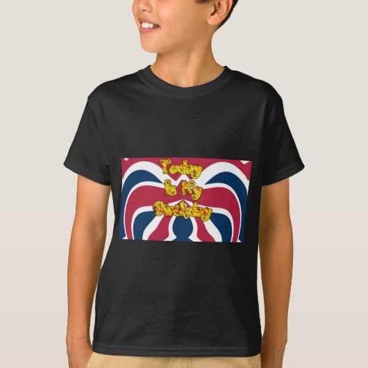 Britse verjaardagscadeaus Art Print T-shirt (Voorkant)