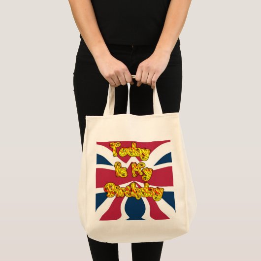 Britse verjaardagscadeaus Art Print Tote Bag (Voorkant (product))