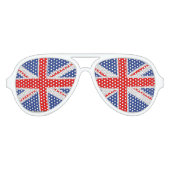Britse vlag aviator zonnebril (Voorkant)
