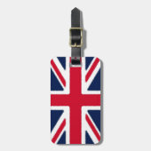 Britse vlag bagagelabel (Voorkant verticaal)