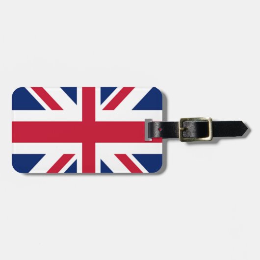 Britse vlag Bagagelabels, Union Jack Bag Label Bagagelabel (Voorkant horizontaal)
