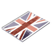 Britse vlag Big Ben Spiral notebook Notitieboek (Linkerzijde)