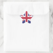 Britse vlag Brexit stervormige x20-stickers Ster Sticker (Tas)