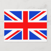 Britse vlag briefkaart (Voorkant)