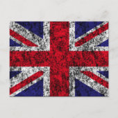 britse vlag briefkaart (Voorkant)