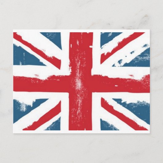 Britse vlag briefkaart (Voorkant)