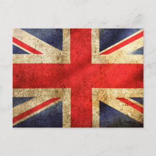 britse vlag briefkaart