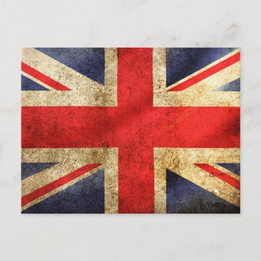 britse vlag briefkaart (Voorkant)