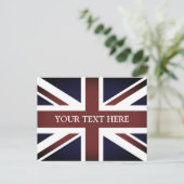  Britse vlag briefkaarten (Staand voorkant)