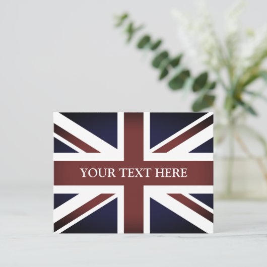  Britse vlag briefkaarten (Staand voorkant)