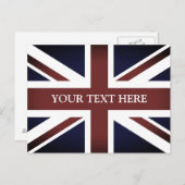  Britse vlag briefkaarten (Voorkant / Achterkant)