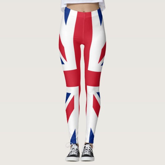 Britse vlag - Britse coole Britse kleuren - leggin Leggings (Voorkant)