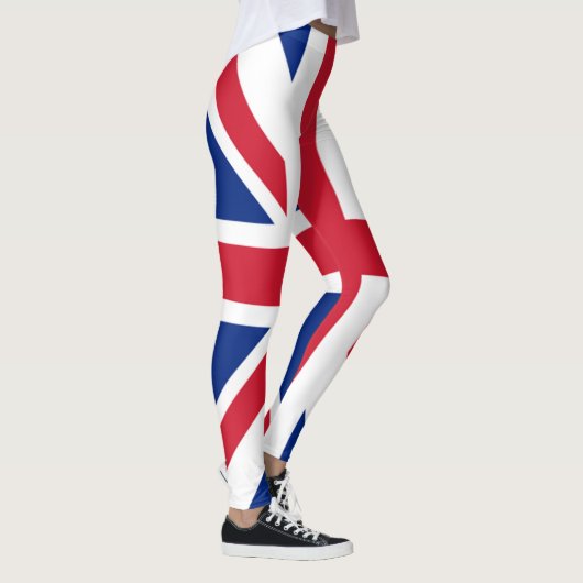 Britse vlag - Britse coole Britse kleuren - leggin Leggings (Rechts)