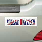 Britse vlag Britse patriot Bumpersticker (Op auto)