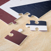  Britse vlag & Britse Union Jacks/sportfans Legpuzzel (Zijkant)