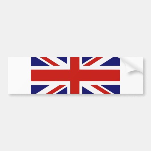 Britse vlag bumpersticker (Voorkant)