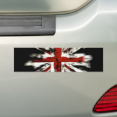 Britse vlag bumpersticker (Op auto)