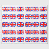 Britse vlag cadeaupapier (Vlak)