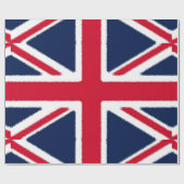 Britse vlag cadeaupapier (Vlak)