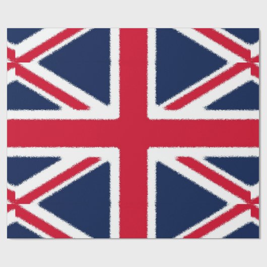 Britse vlag cadeaupapier (Vlak)