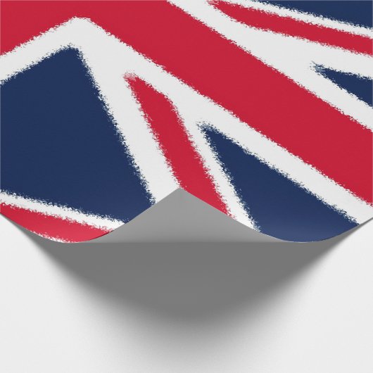 Britse vlag cadeaupapier (Hoek)