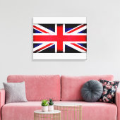 Britse vlag canvas afdruk (Insitu (Woonkamer))