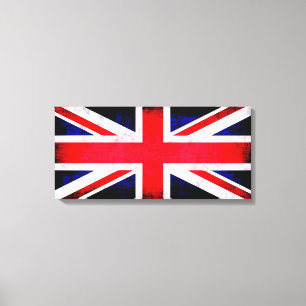 Britse vlag canvas afdruk
