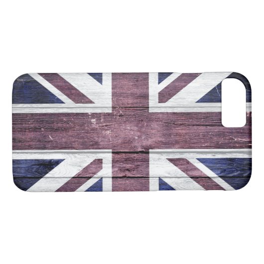 Britse vlag Case-Mate iPhone case (Achterkant (Horizontaal))