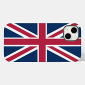 Britse vlag Case-Mate iPhone case (Achterkant (horizontaal))