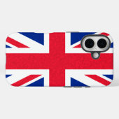 Britse vlag Case-Mate iPhone case (Achterkant (horizontaal))