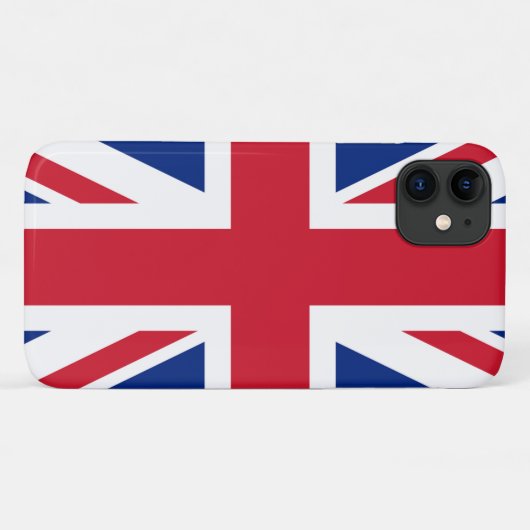 Britse vlag Case-Mate iPhone case (Achterkant (horizontaal))