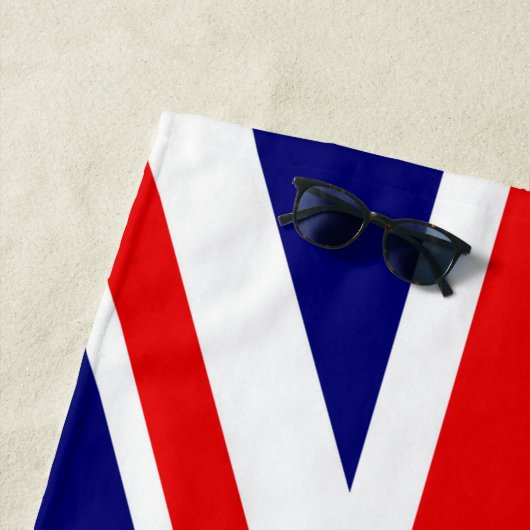 Britse vlag - de EU-vlag Strandlaken (In situ)