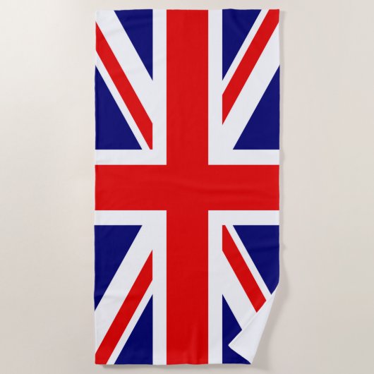 Britse vlag - de EU-vlag Strandlaken (Voorkant)