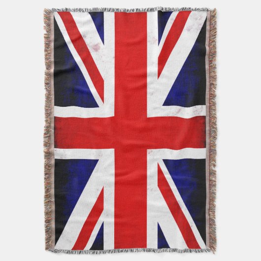 Britse vlag deken (Voorkant Verticaal)