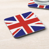Britse vlag drankjes onderzetter (Linkerzijde)