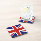 Britse vlag drankjes onderzetter (Rechterzijde)