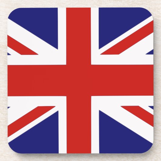 Britse vlag drankjes onderzetter (Voorkant)