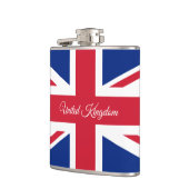 Britse vlag en Britse mode/sportfans Heupfles (Links)