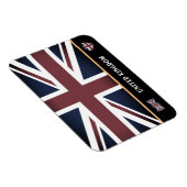  Britse vlag & Engeland / Verenigd Koninkrijk Magneet (Rechterzijde)