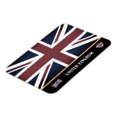  Britse vlag & Engeland / Verenigd Koninkrijk Magneet (Linkerzijde)