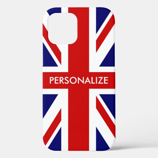 Britse vlag Engelse trots gepersonaliseerd Case-Mate iPhone Case (Achterkant)