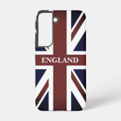  Britse vlag Engelse trots Samsung Galaxy Hoesje (Achterkant)
