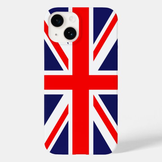 Britse vlag/EU-vlag Case-Mate iPhone Case (Achterkant)