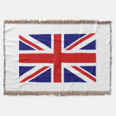 Britse vlag geweven dekens | EU-aansluiting Deken (Voorkant)
