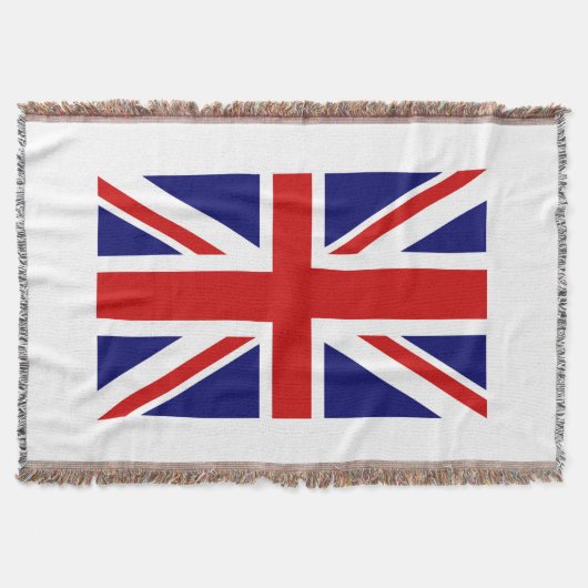 Britse vlag geweven dekens | EU-aansluiting Deken (Voorkant)