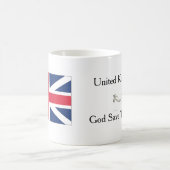 Britse Vlag God Save The King Thee / Koffie Mok (Center)