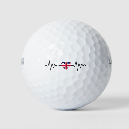 Britse vlag golfballen (Voorkant)